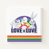 LOONEY TUNES™ - Liefde is liefde Notitieboek (Achterkant)