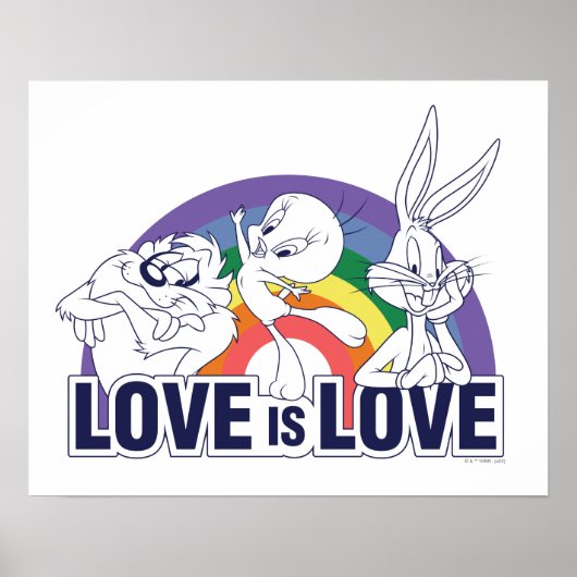 LOONEY TUNES™ - Liefde is liefde Poster (Voorkant)