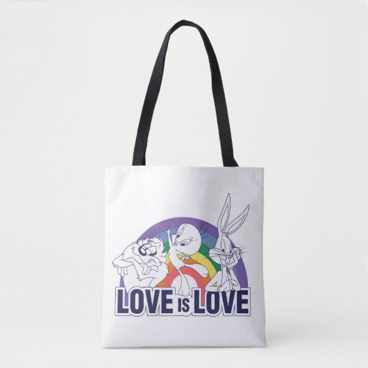 LOONEY TUNES™ - Liefde is liefde Tote Bag (Voorkant)