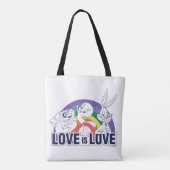LOONEY TUNES™ - Liefde is liefde Tote Bag (Achterkant)