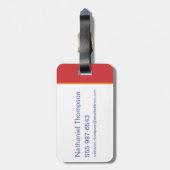 LOONEY TUNES™ - Liefde komt in alle kleuren voor Bagagelabel (Achterkant verticaal)