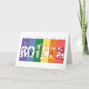 LOONEY TUNES™ - Liefde komt in alle kleuren voor Kaart