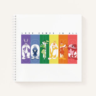 LOONEY TUNES™ - Liefde komt in alle kleuren voor Notitieboek