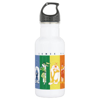 LOONEY TUNES™ - Liefde komt in alle kleuren voor Waterfles