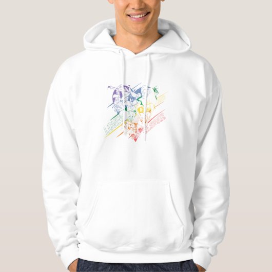 LOONEY TUNES™ - Love and Celebrate Hoodie (Voorkant)