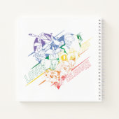 LOONEY TUNES™ - Love and Celebrate Notitieboek (Achterkant)