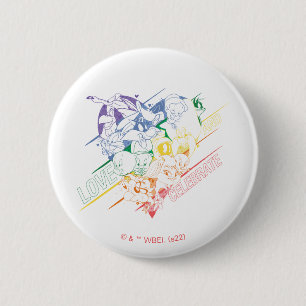 LOONEY TUNES™ - Love and Celebrate Ronde Button 5,7 Cm