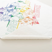 LOONEY TUNES™ - Love and Celebrate Sherpa Deken (3/4)