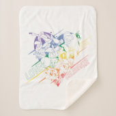 LOONEY TUNES™ - Love and Celebrate Sherpa Deken (Voorkant)