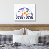 LOONEY TUNES™ - Love Is Love Canvas Afdruk (Insitu (Slaapkamer))