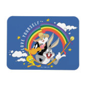LOONEY TUNES™ - Love Yourself Pride Badge Magneet (Horizontaal)