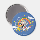 LOONEY TUNES™ - Love Yourself Pride-badge Magneet (Voorkant / Achterkant)