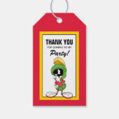 LOONEY TUNES™ Marvin the Martian & Taz | Birthday Cadeaulabel (Voorkant)