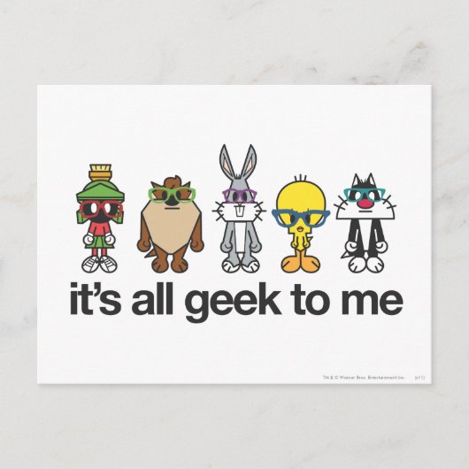 LOONEY TUNES™ Nerds - Alles voor mij Briefkaart (Voorkant)