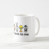 LOONEY TUNES™ Nerds - Alles voor mij Tweekleurige Koffiemok (Voorkant rechts)