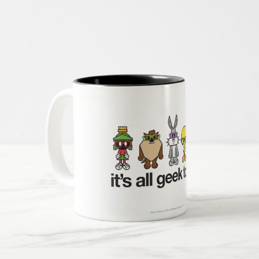 LOONEY TUNES™ Nerds - Alles voor mij Tweekleurige Koffiemok (Voorkant links)