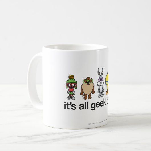 LOONEY TUNES™ Nerds - Alles voor mij Tweekleurige Koffiemok (Voorkant links)