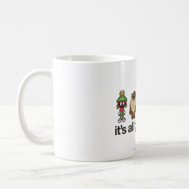 LOONEY TUNES™ Nerds - Alles voor mij Tweekleurige Koffiemok