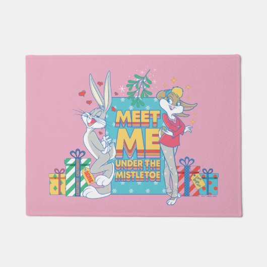 LOONEY TUNES™ | Ontmoet me onder de mistletoe Deurmat (Voorkant)
