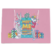 LOONEY TUNES™ | Ontmoet me onder de mistletoe Groot Cadeauzakje (Voorkant)