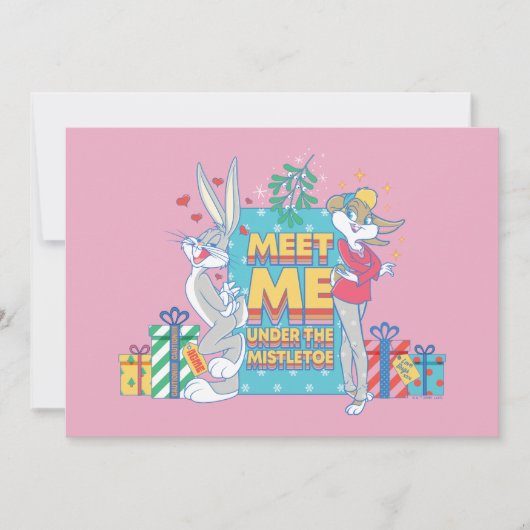 LOONEY TUNES™ | Ontmoet me onder de mistletoe Notitiekaartje (Voorkant)