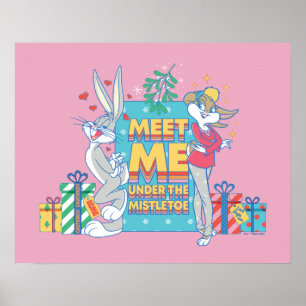 LOONEY TUNES™   Ontmoet me onder de mistletoe Poster