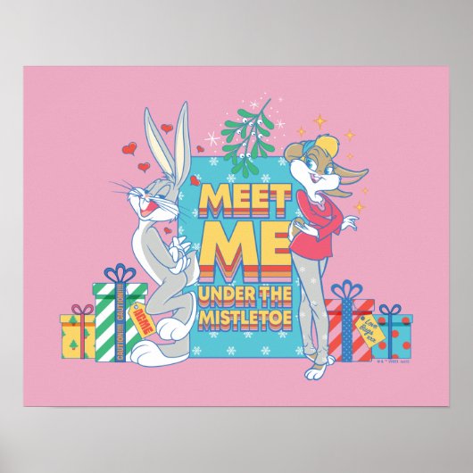 LOONEY TUNES™ | Ontmoet me onder de mistletoe Poster (Voorkant)