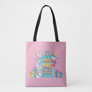 LOONEY TUNES™ Ontmoet me onder de mistletoe Tote Bag