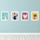 LOONEY TUNES™-personage Muurkunst Sets (Houten vloer)