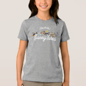 LOONEY TUNES™-personages hardlopen Tri-Blend Shirt (Voorkant)