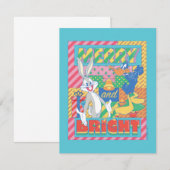 LOONEY TUNES™ | Prettig kerstfeest Notitiekaartje (Voorkant / Achterkant)