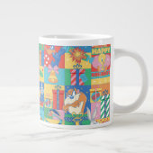 LOONEY TUNES™ | Prettige feestdagen kerstpatroon Grote Koffiekop (Rechts)