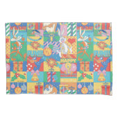 LOONEY TUNES™ | Prettige feestdagen kerstpatroon Kussensloop (Voorkant)