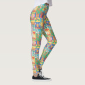 LOONEY TUNES™ | Prettige feestdagen kerstpatroon Leggings (Rechts)