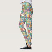 LOONEY TUNES™ | Prettige feestdagen kerstpatroon Leggings (Links)