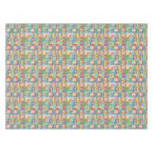 LOONEY TUNES™ | Prettige feestdagen kerstpatroon Tafelkleed (Voorkant (Horizontaal))