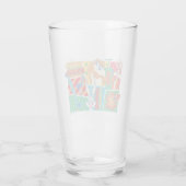 LOONEY TUNES™ | Prettige feestdagen Patroon Glas (Achterkant)