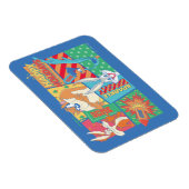 LOONEY TUNES™ | Prettige feestdagen Patroon Magneet (Rechterzijde)