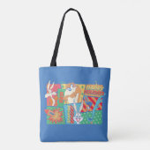 LOONEY TUNES™ | Prettige feestdagen Patroon Tote Bag (Achterkant)