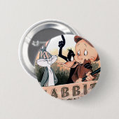 LOONEY TUNES™ Rabbit Seasoning Ronde Button 5,7 Cm (Voorkant /achterkant)