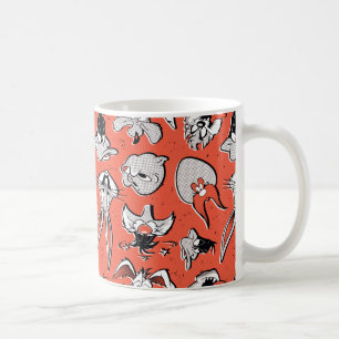 LOONEY TUNES™ Retro Halftone Patroon Koffiemok