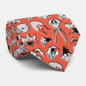 LOONEY TUNES™ Retro Halftone Patroon Stropdas (Opgerold)
