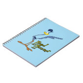LOONEY TUNES™ Retro Lachsalvo's | ROAD RUNNER™ Notitieboek (Linkerzijde)