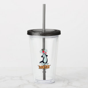 LOONEY TUNES™ Retro Laughes  SYLVESTER™ Acryl Drinkbeker