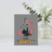 LOONEY TUNES™ Retro Laughs | DAFFY DUCK™ Briefkaart (Staand voorkant)