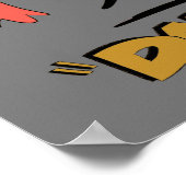 LOONEY TUNES™ Retro Laughs | DAFFY DUCK™ Poster (Hoek)