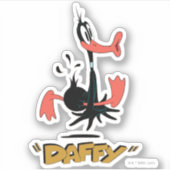 LOONEY TUNES™ Retro Laughs | DAFFY DUCK™ Sticker (Voorkant)