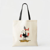 LOONEY TUNES™ Retro Laughs | DAFFY DUCK™ Tote Bag (Voorkant)