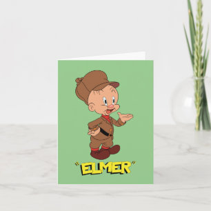 LOONEY TUNES™ Retro Laughs   ELMER FUDD™ Notitiekaartje