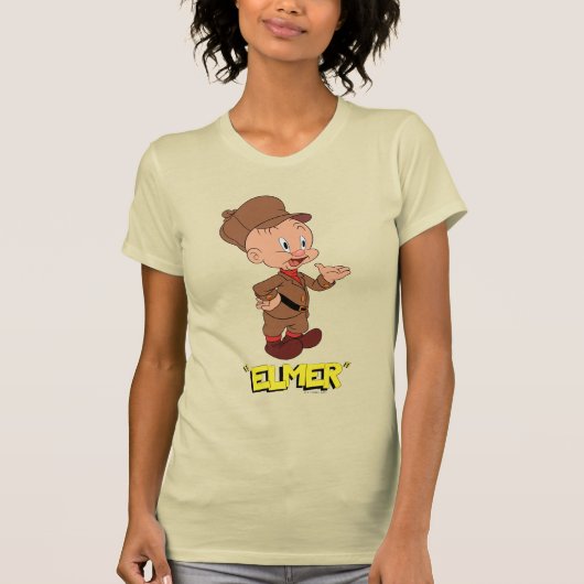 LOONEY TUNES™ Retro Laughs | ELMER FUDD™ T-shirt (Voorkant)